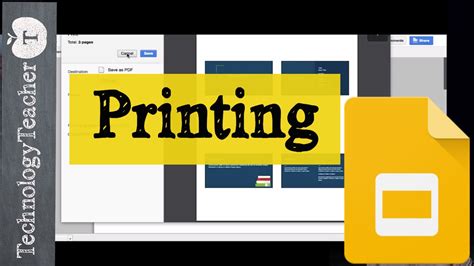 can you print google slides